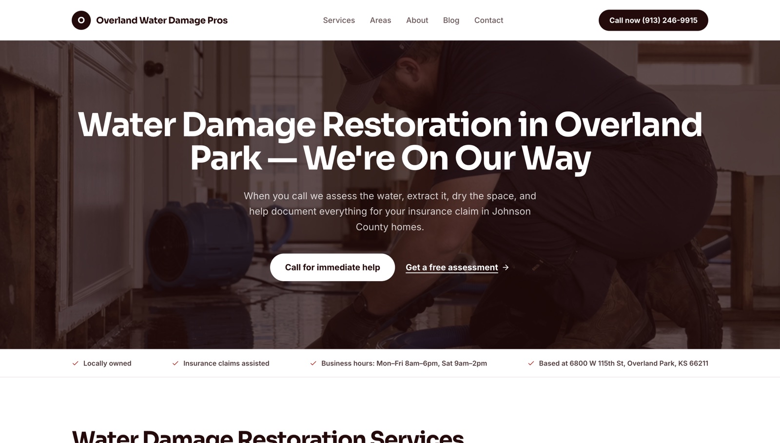 Homepage — theme B